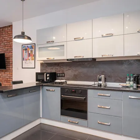 Urban Nest Rustic & Golden Superior By Bookinghost Apartment Katowice